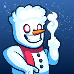 Sander Roli snowman avatar.